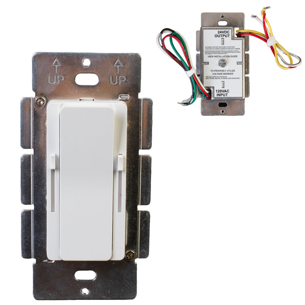 UL listed 24v 96w CCT Dimmer rocker switch and Dimmable Class 2 Driver