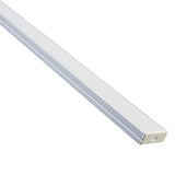 40" Ultra Wide Aluminum Channel with Cover for LED Strip Light - Fits up to two 12mm Strips (6pk)