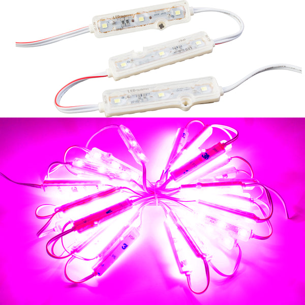 Super Bright Z2835 Series Hot pink LED Light Modules | LEDUpdates