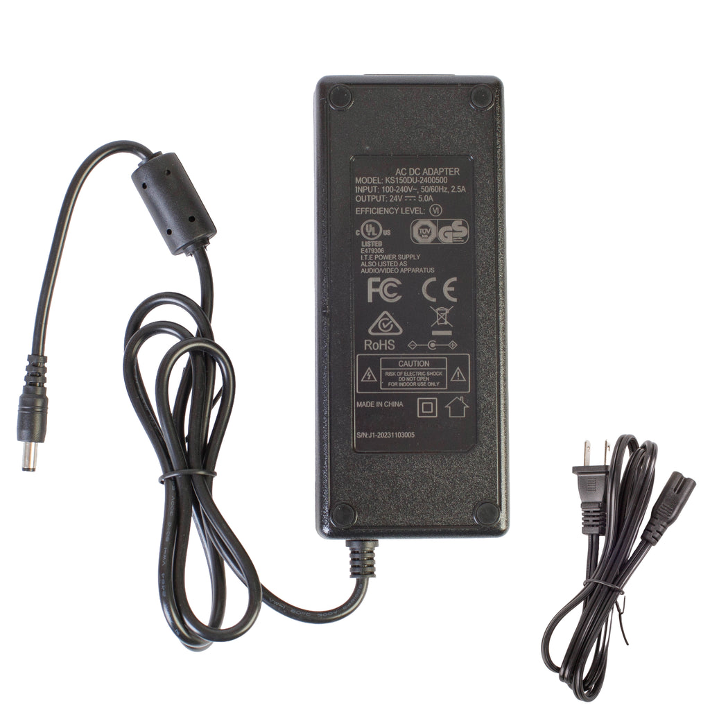 UL listed 24v 5 Amp 120w Power supply Driver AC adapter