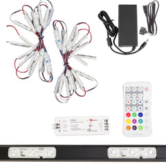 Storefront LED track with Chase Effect LED Light