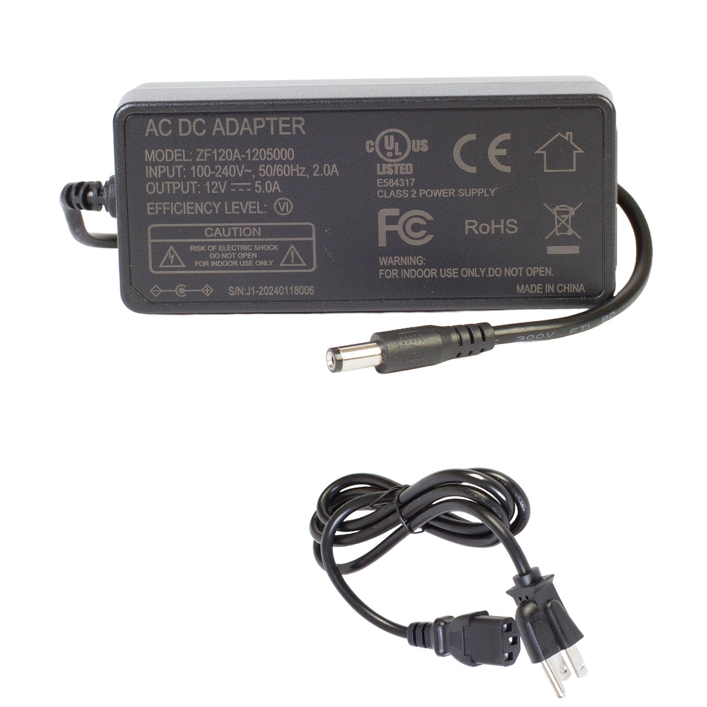 UL listed 12v 5A 60w Class 2 Power supply Driver