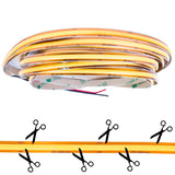 24v COB Free cut series CRI 90+ LED strip light UL Listed