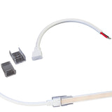 Simple LED Strip Wire Connector for single color waterproof COB series LED Strip