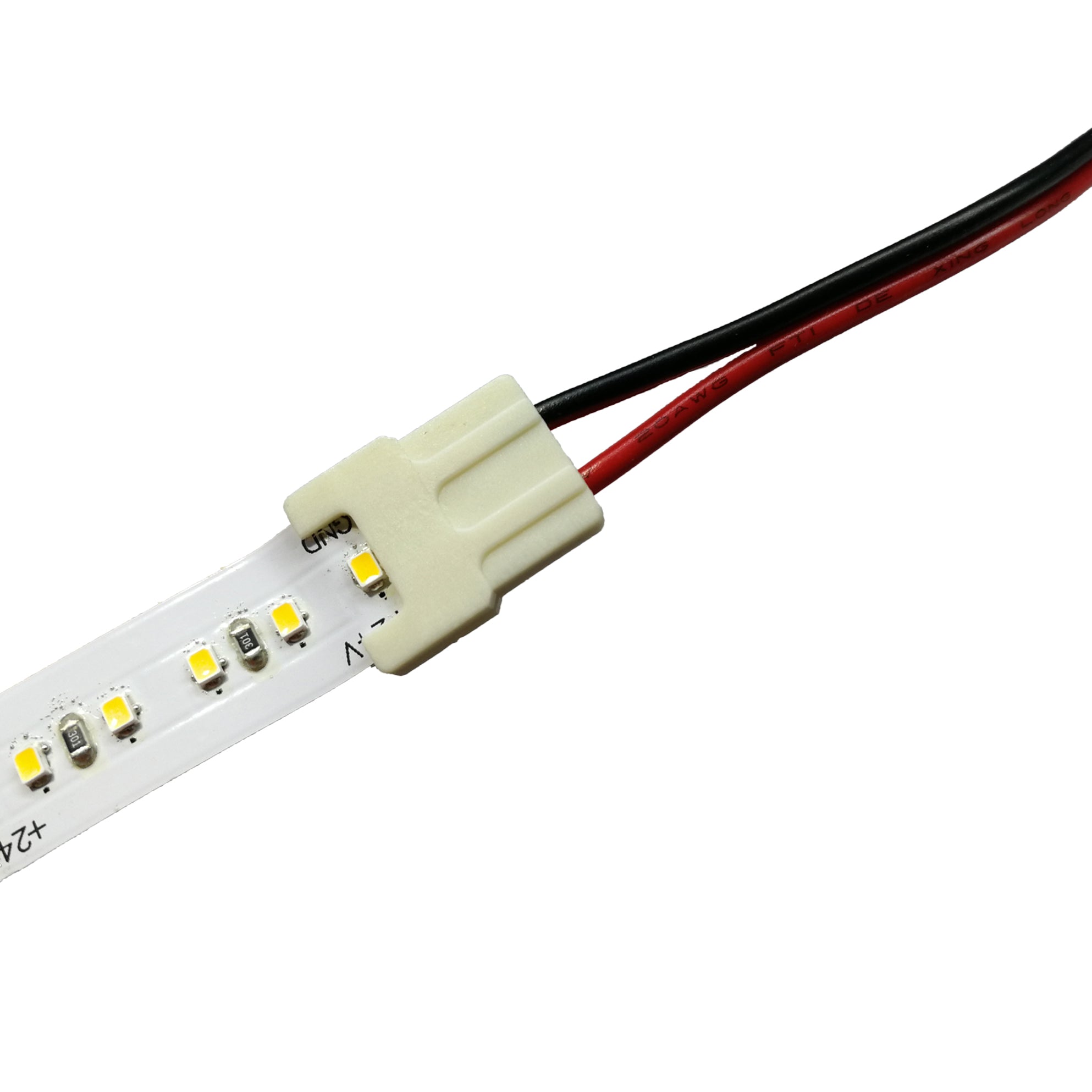 LED Strip wire connector 10MM clip | LEDUpdates