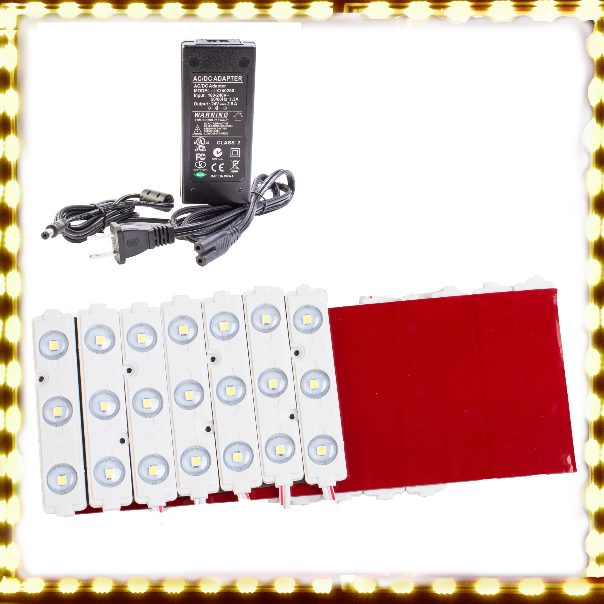 Super Bright orange z3030 Series Storefront LED Light Modules | LEDUpdates