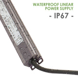 UL Listed 24V 2.5A 60w Class 2 waterproof linear Power Supply