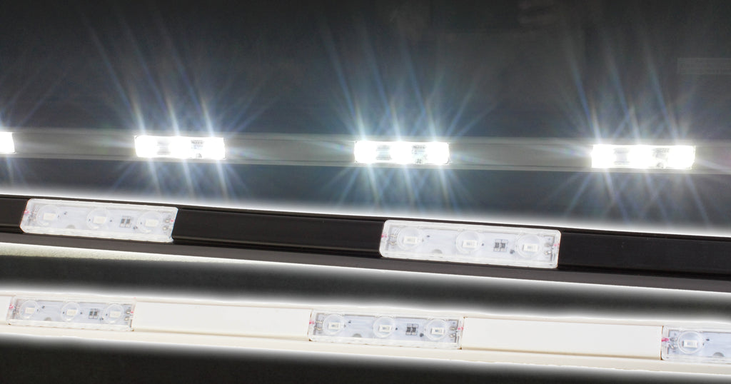 Storefront LED track with White 5730 Super Bright LED Light