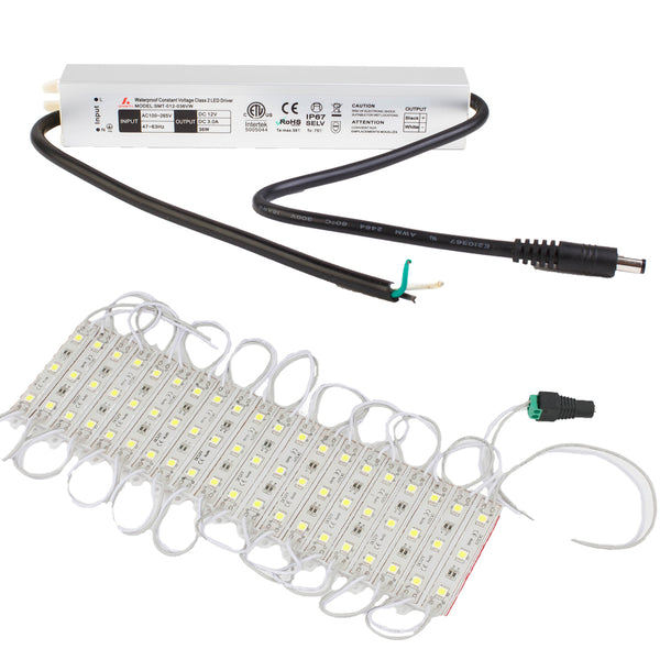 Walk in cooler Waterproof LED Module packages LEDupdates | LEDUpdates