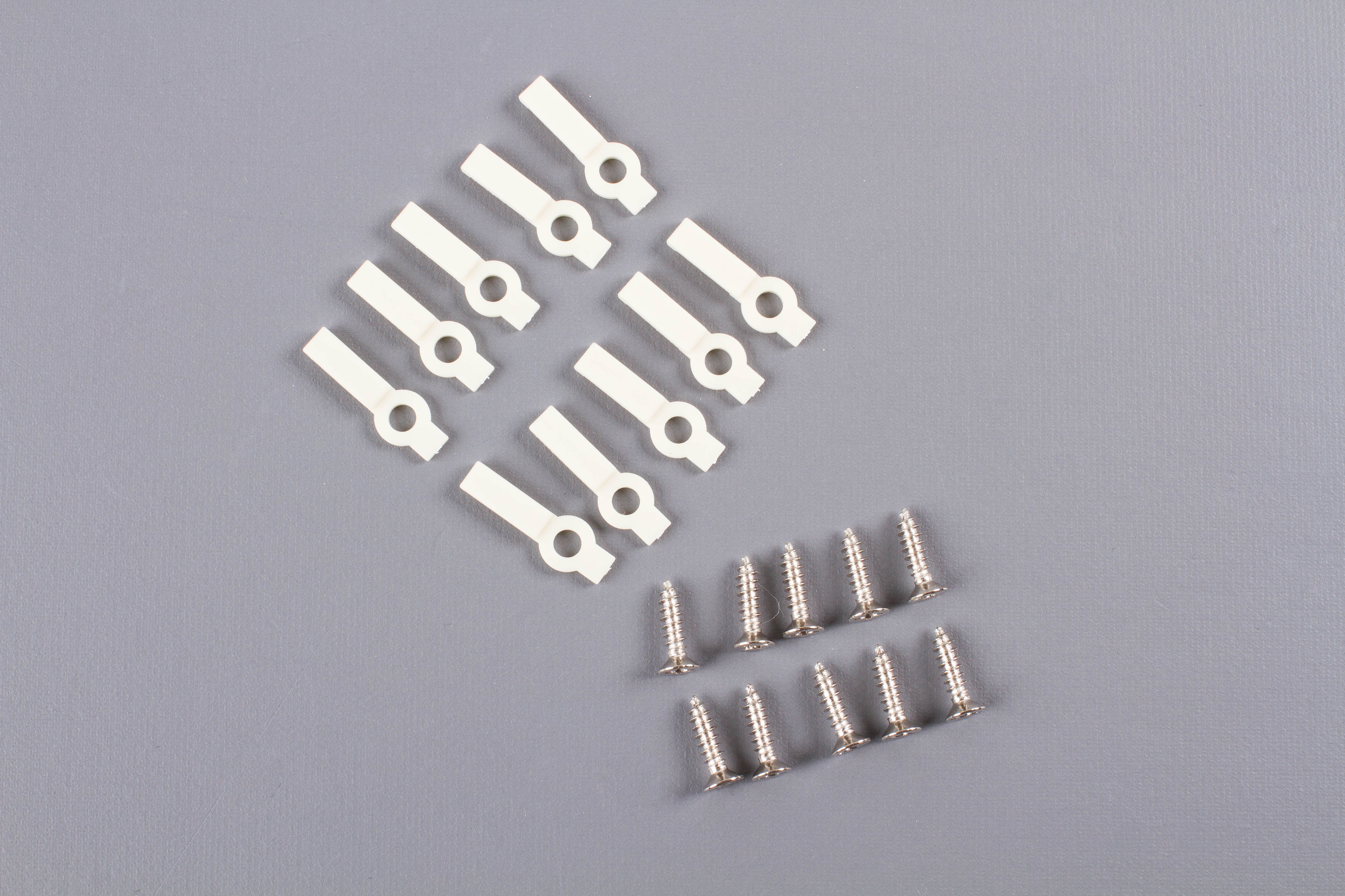 LED Strip Fixing Clip single screw for 10mm IP00/20 LED Strips (10)