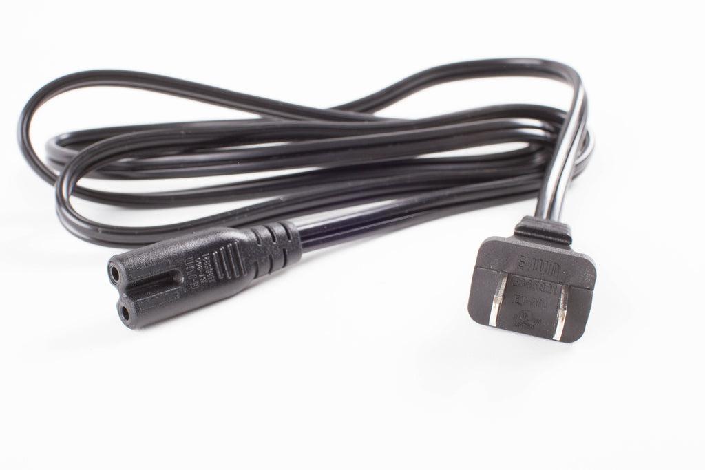 4ft 2 Prong AC Power Cable for Power Supplies UL Listed