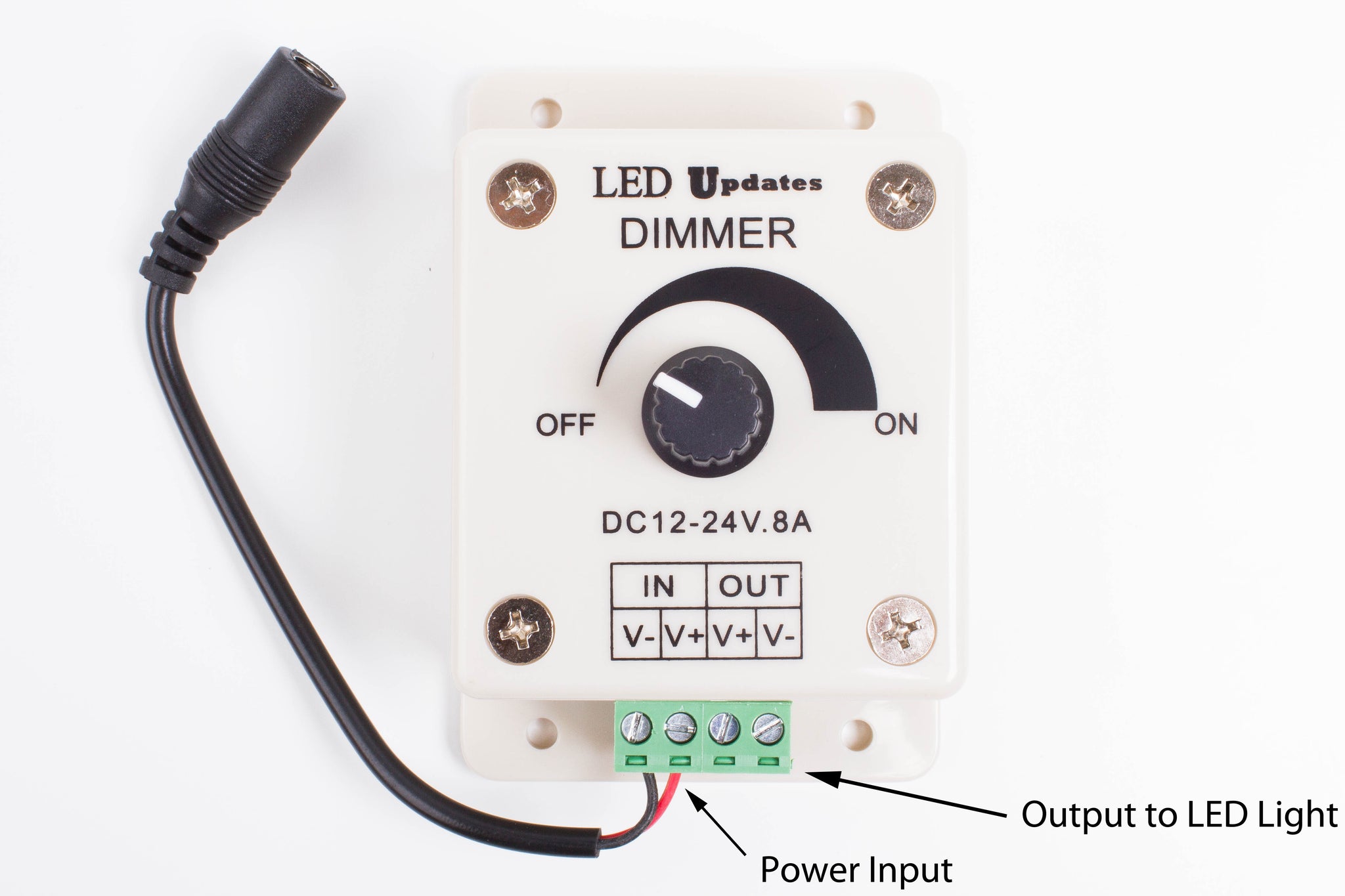 Premium Single color LED light dimmer switch 8A LEDUPDATES