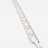 12v 2835 Series CRI 95 6000k white color LED strip light + Aluminum Channel