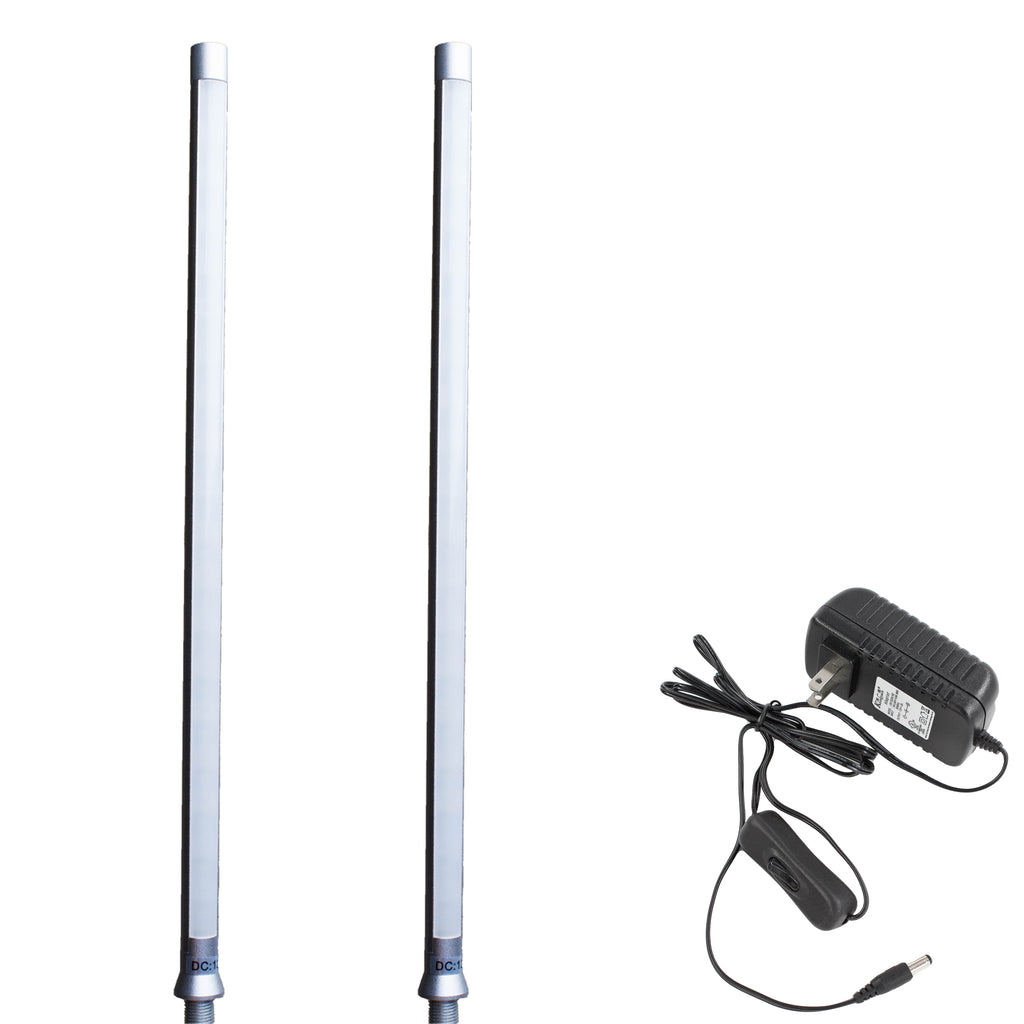 Jewelry Showcase LED Pole light Model FY-40 silver 6000k