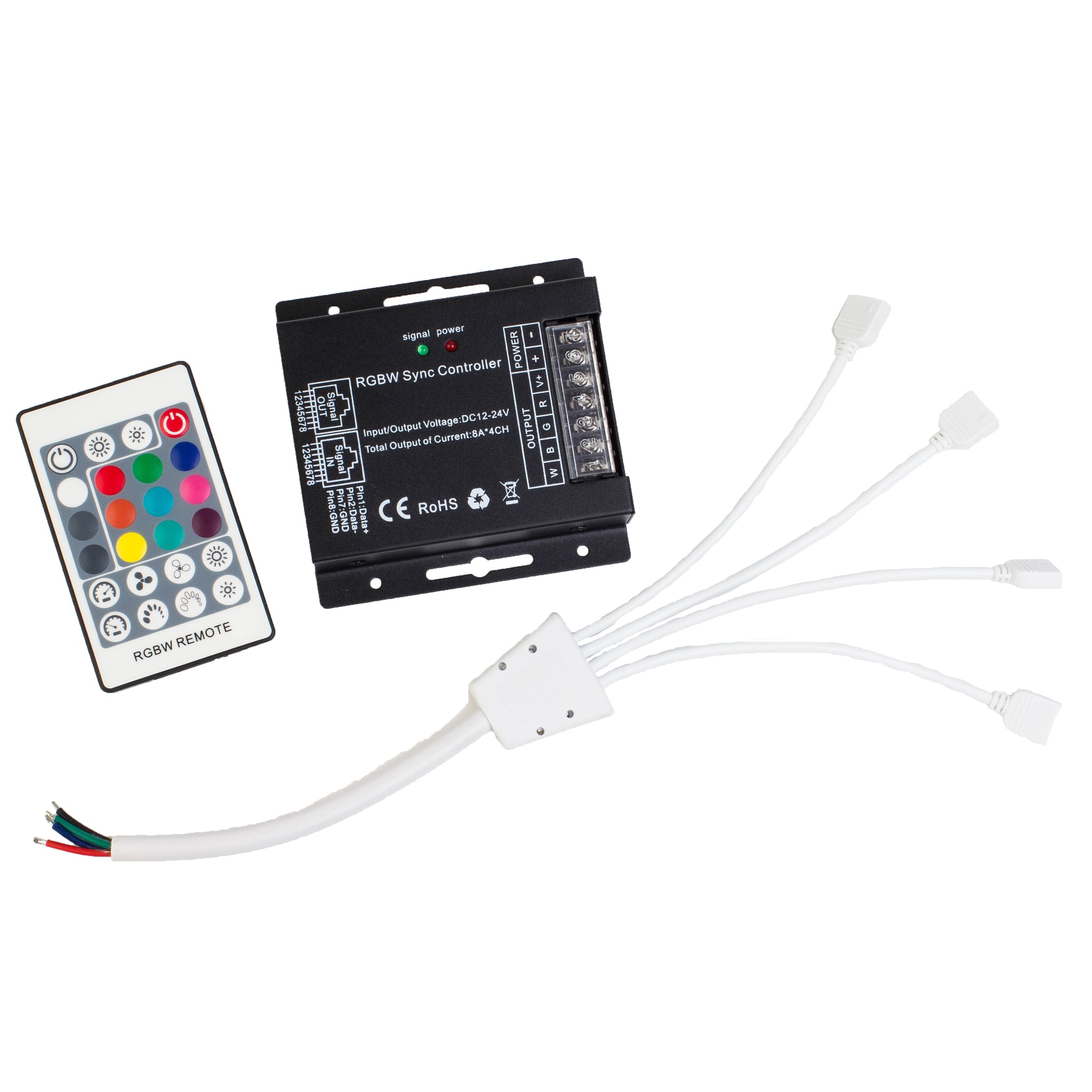 Simple Rwbw Led Controller Wireless RGBW LED Light Controller | LEDUpdates