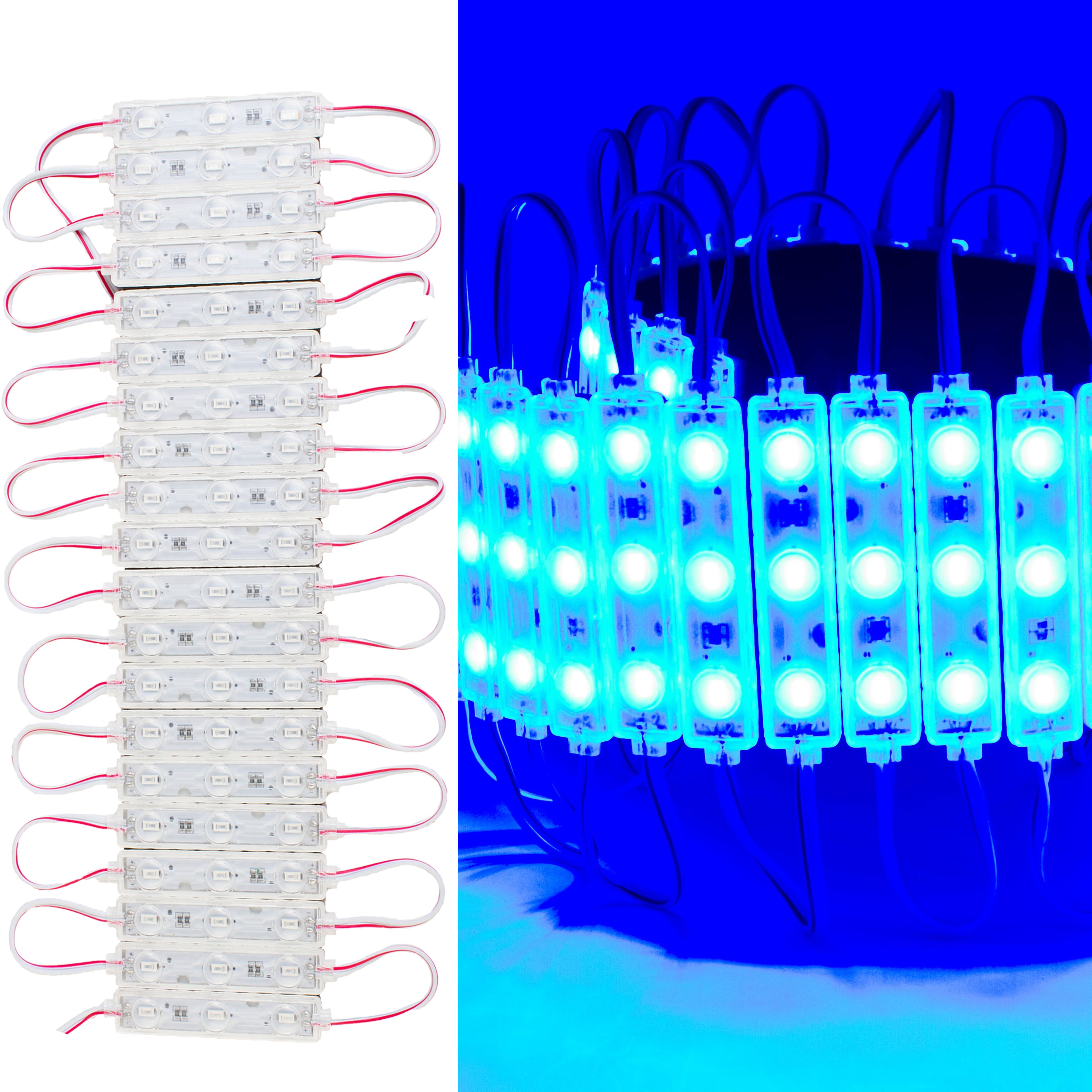 Blue Super Bright 5730 series LED Light Modules | LEDUpdates