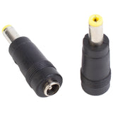 5.5mm x 2.1mm to 5.5mm x 2.5mm DC Connector for Power Supply AC Adapter