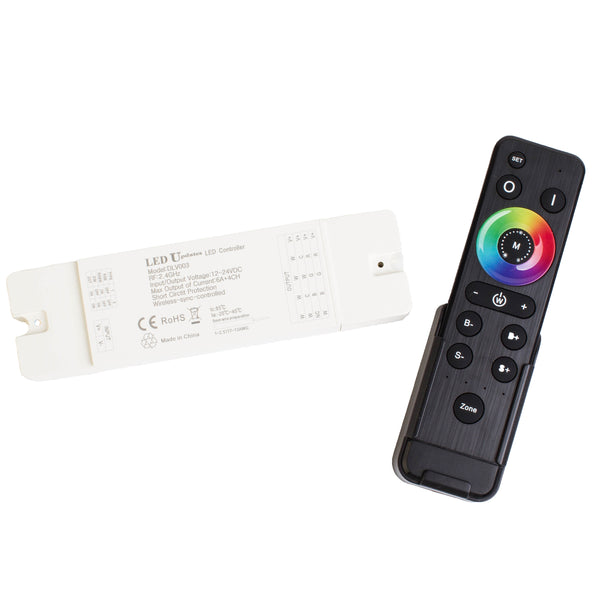 Wireless RGB +W + CCT + Single color LED Light Controller | LEDUpdates