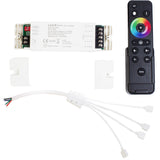 Wireless Heavy Duty 4-in-1 RGB, RGBW, CCT, and Single Color LED Light Controller 24AMPS