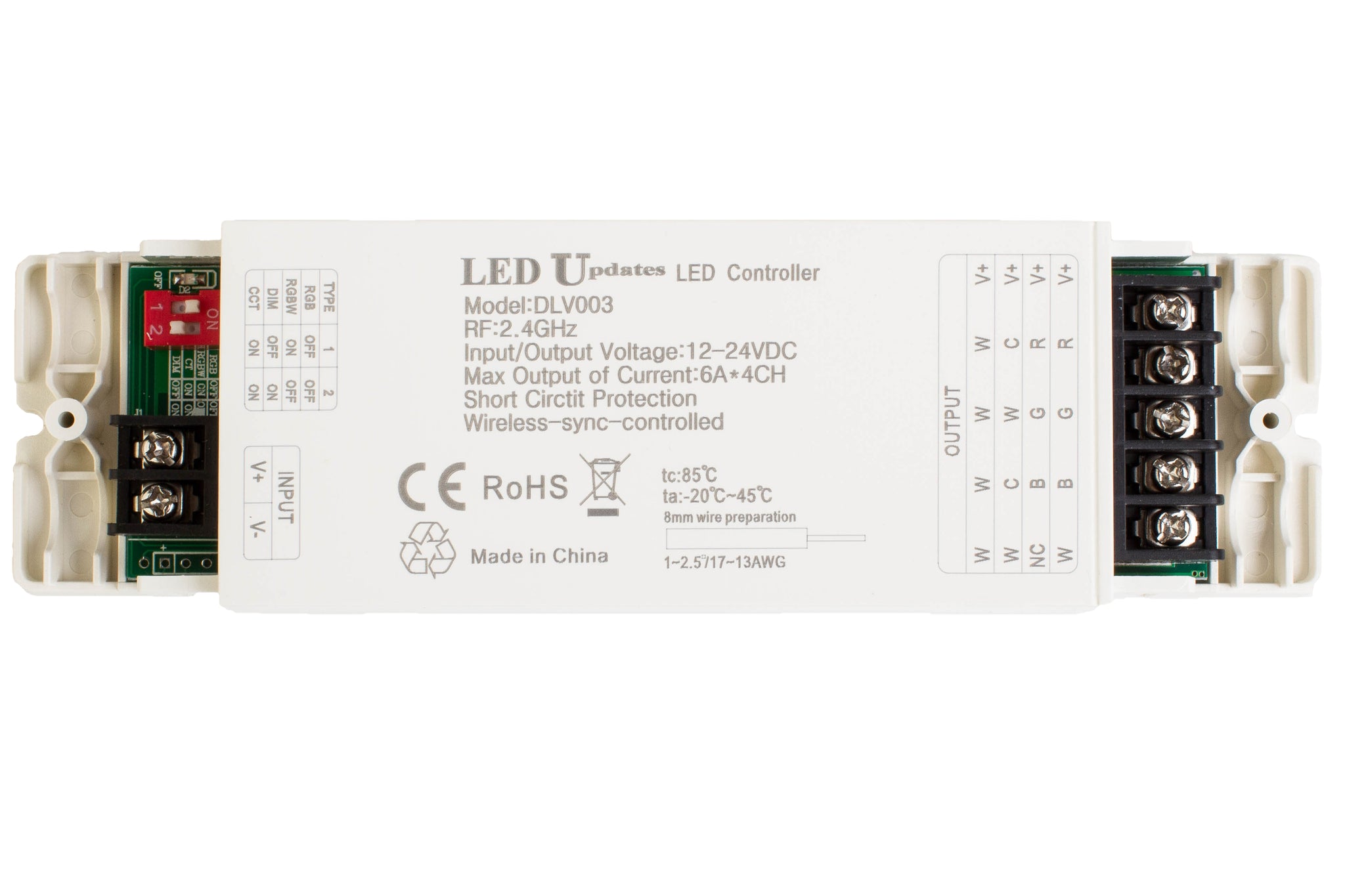 DC5V-24V 5 in 1 LED Controller Single Color CCT RGB RGBW RGBCCT Mode DC5V-24V 5 in 1 LED Controller Single Color CCT RGB RGBW RGBCCT Mode