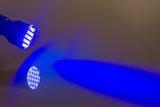 UV Blue LED Flashlight