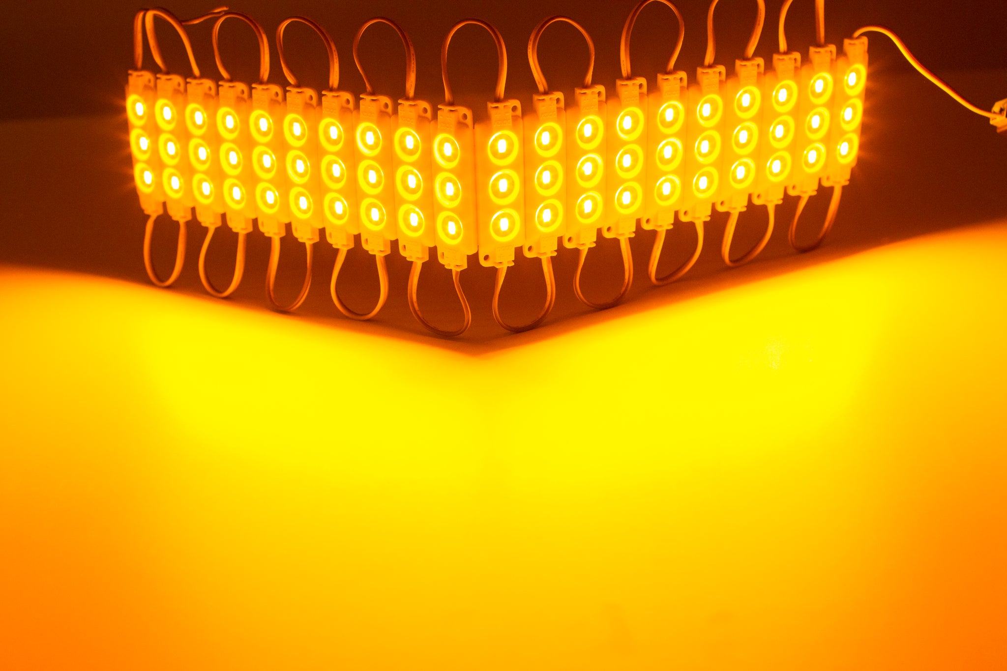 Orange 5630 Injection LED Light Modules | LEDUpdates