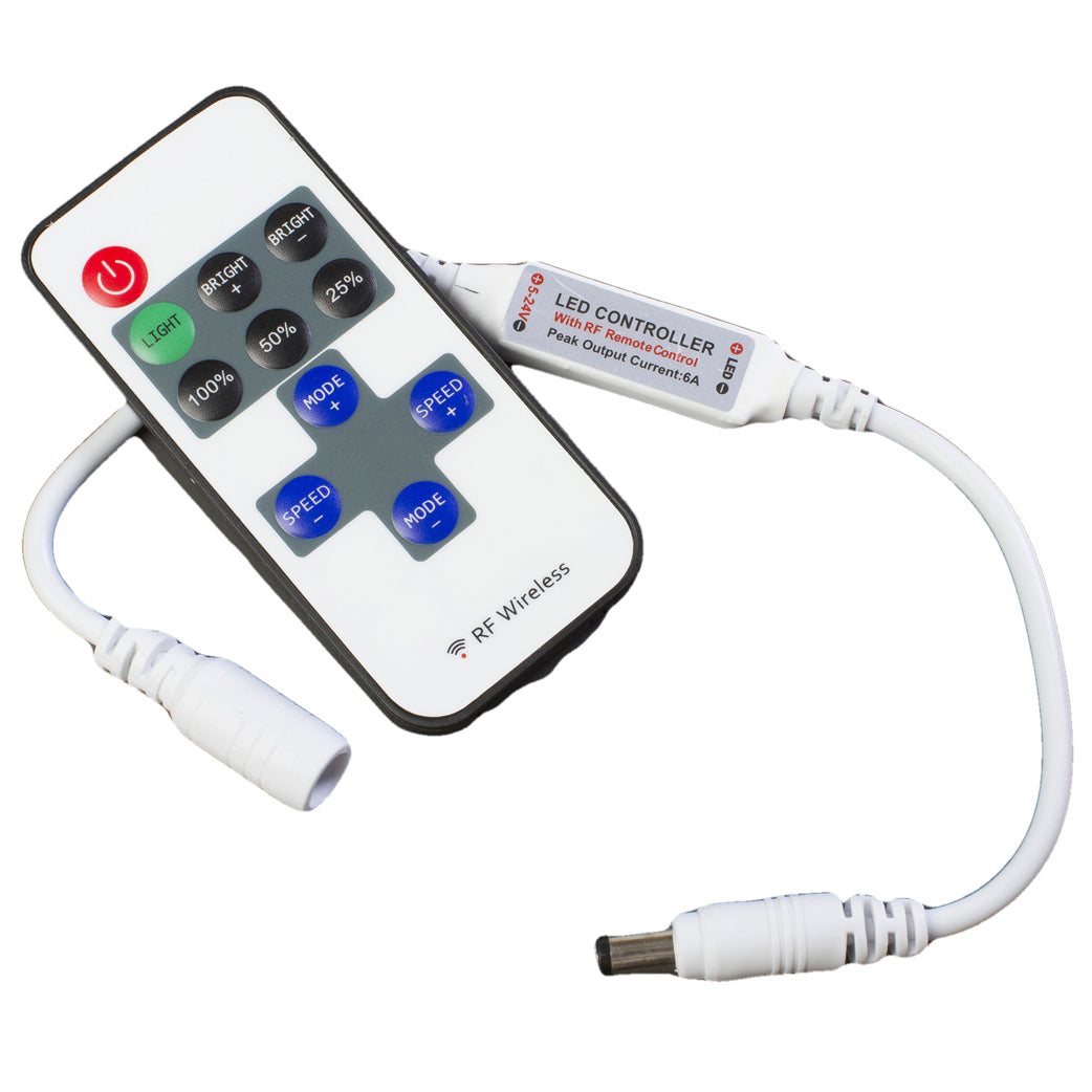 Led Strip Inline Switch Wireless Controller Inline Switch for single color LED light support 1 ...
