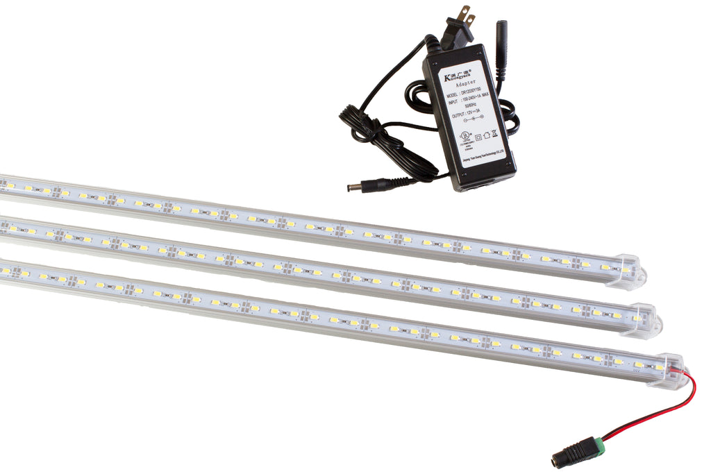 60 inches combo U5630 Series (20" + 20"+ 20" ) LED light with mounting end cap