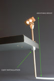 Jewelry LED Pole light Model FY-37G 4000k 90 CRI - LED Updates