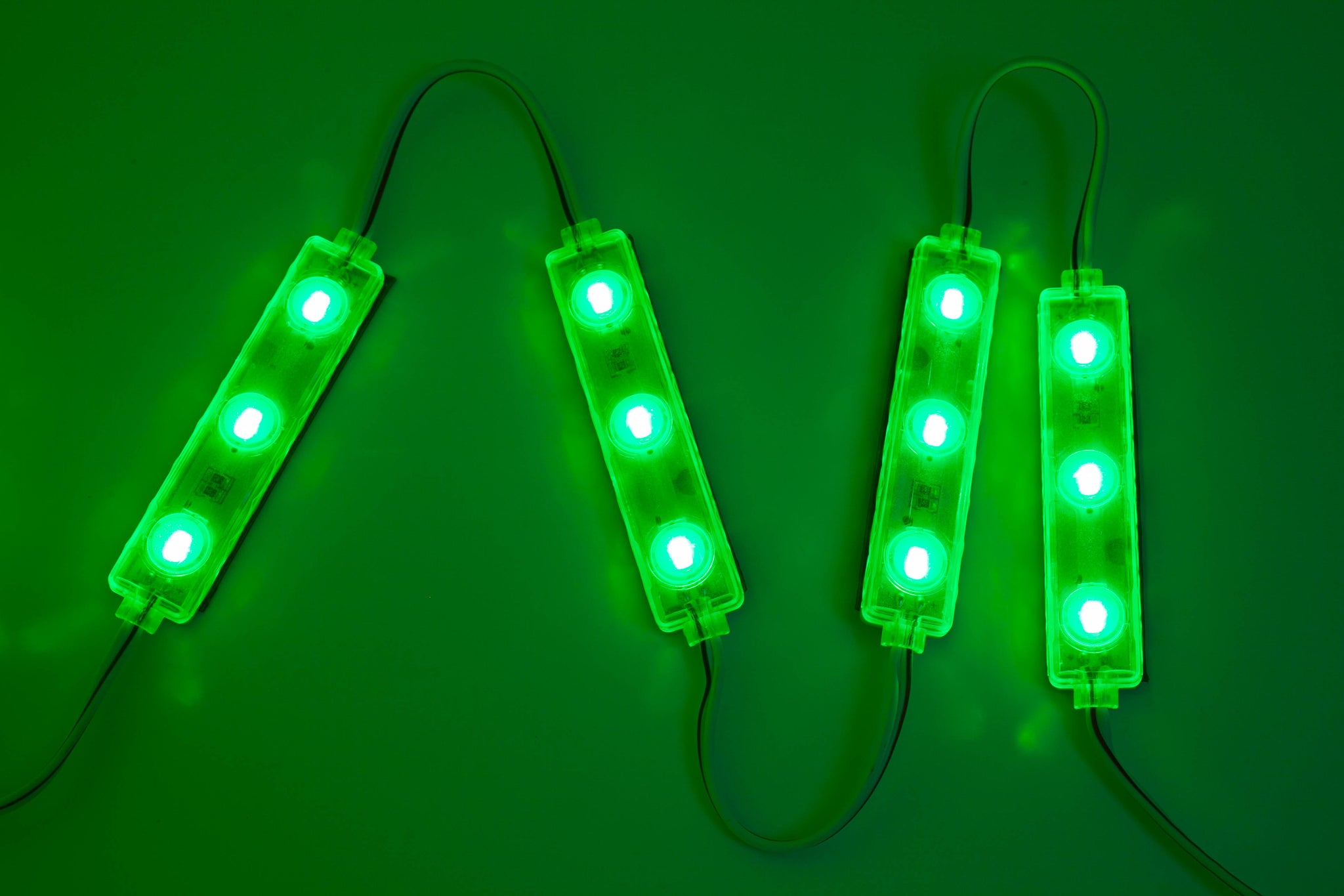 Green Led Backlight Green Storefront LED light super bright 5730 | LEDUpdates