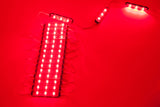 Storefront LED Black track + Red T2835 Premium Super Bright LED Light