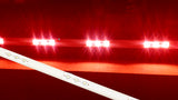 Storefront LED track with Red T5630 Super Bright LED Light