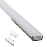 24v Ultra Premium Super Bright Series CRI 95 3000k Warm white color LED strip light + Aluminum Channel