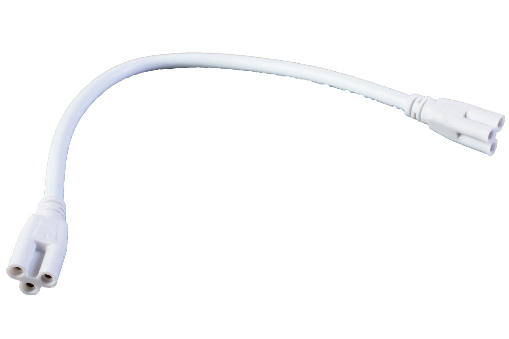 Integrated LED Tube interconnect 3 prong cable wire | LEDUpdates