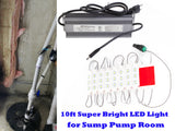Sump Pump Room LED Light with Toggle on/off Switch
