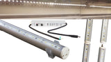 47 inches White C3014 Fridge LED light 18"+28" linked with waterproof power supply