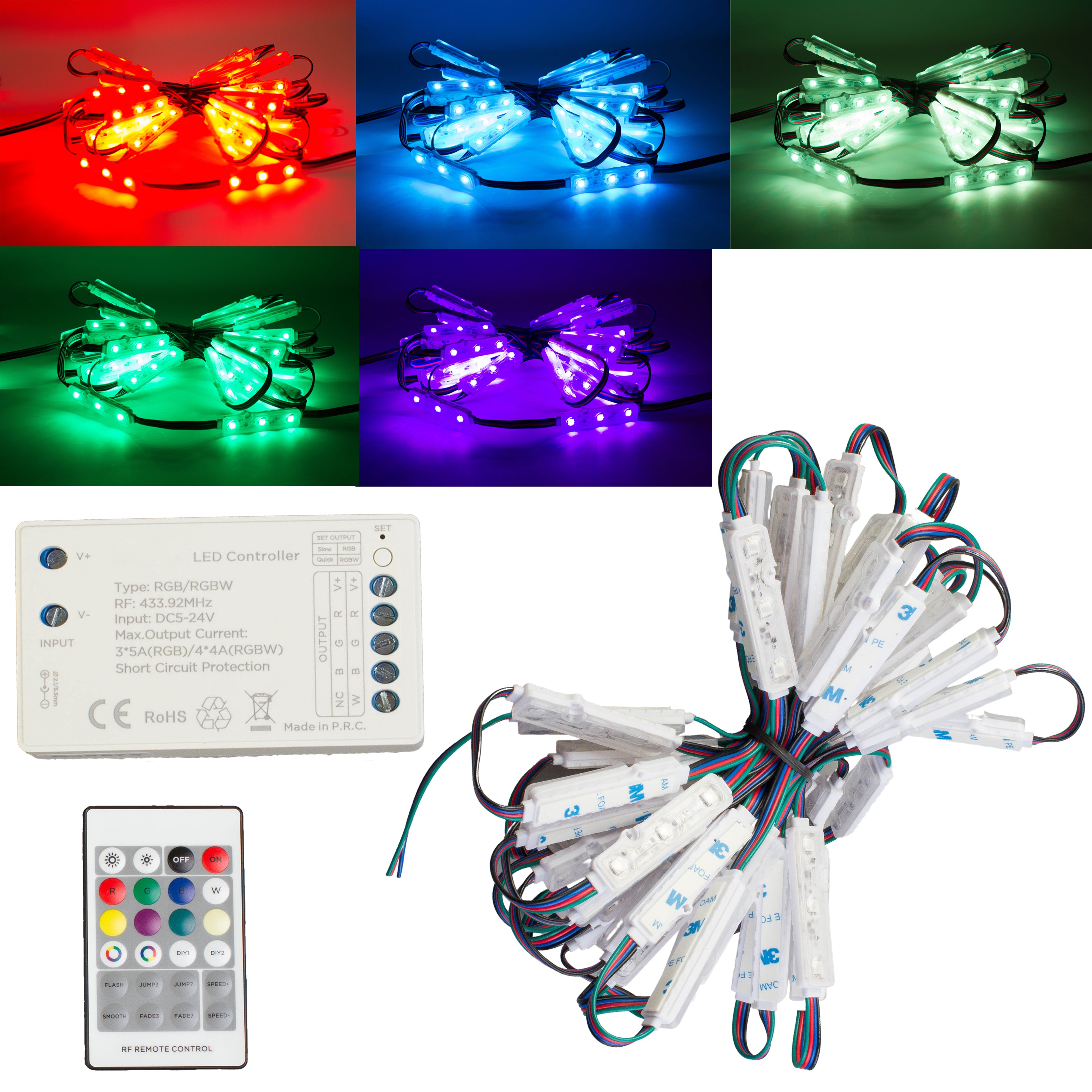RGB Z5050 series Multi-color LED Light Modules