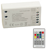 Wireless Mini RGB/RGBW LED Light RF Controller 15A