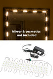 Makeup mirror Warm White LED light package premium series