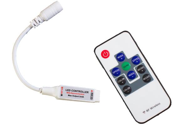 Slim Wireless RGB LED Controller 6AMPS | LEDUpdates