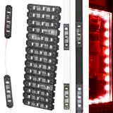Storefront LED track + Red T2835 Premium Super Bright LED Light
