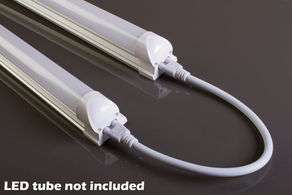 Integrated LED Tube interconnect 3 prong cable wire | LEDUpdates