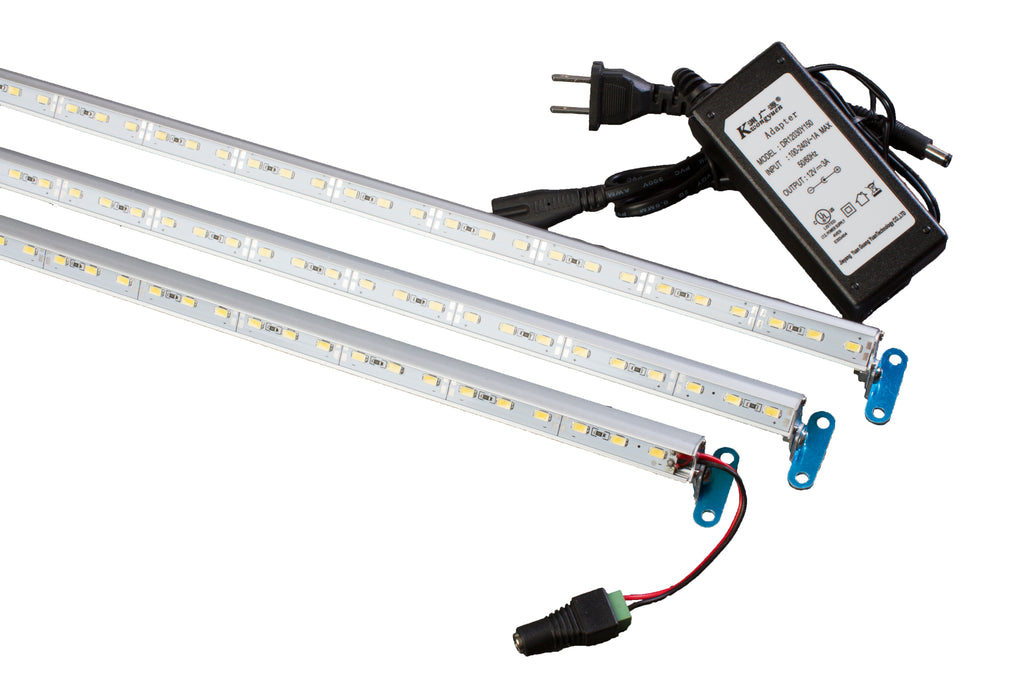 68 inches combo ( 24 inches + 24 inches + 20 inches ) V5630 LED light with Power supply for 6ft showcase
